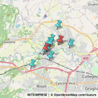 Mappa Via Provana A., 10091 Alpignano TO, Italia (0.93833)