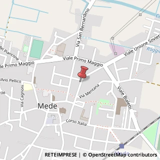Mappa Corso Cavour, 53, 27035 Mede, Pavia (Lombardia)