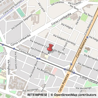 Mappa Via Emilio Brusa, 14, 10149 Torino, Torino (Piemonte)