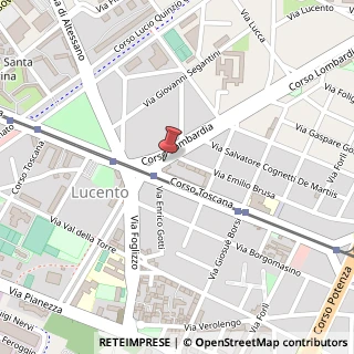 Mappa Corso Lombardia,  144, 10149 Torino, Torino (Piemonte)