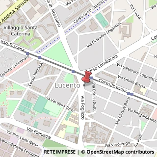 Mappa Via Foglizzo, 30, 10149 Torino, Torino (Piemonte)