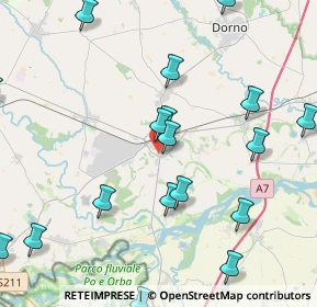 Mappa Via Po, 27039 Sannazzaro de' Burgondi PV, Italia (5.6185)