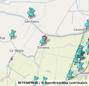 Mappa Via Oselin, 30014 Cavarzere VE, Italia (3.3525)