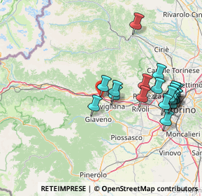 Mappa Via Trieste, 10057 Sant'Ambrogio di Torino TO, Italia (16.46)