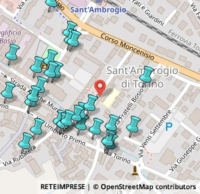 Mappa Via Trieste, 10057 Sant'Ambrogio di Torino TO, Italia (0.13333)