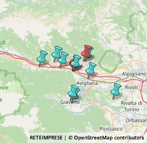 Mappa Via Trieste, 10057 Sant'Ambrogio di Torino TO, Italia (4.38273)