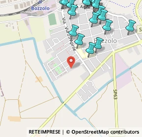 Mappa Via A. Bedogna, 46012 Bozzolo MN, Italia (0.7035)