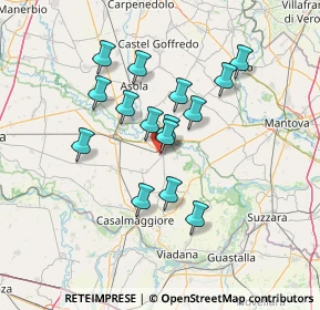 Mappa Via A. Bedogna, 46012 Bozzolo MN, Italia (11.624)