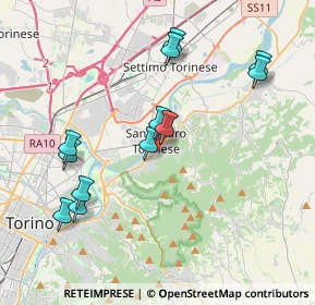 Mappa Via Corino Davide, 10099 San Mauro Torinese TO, Italia (4.01)
