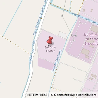 Mappa Via Per Corradina, 27032 Ferrera Erbognone, Pavia (Lombardia)