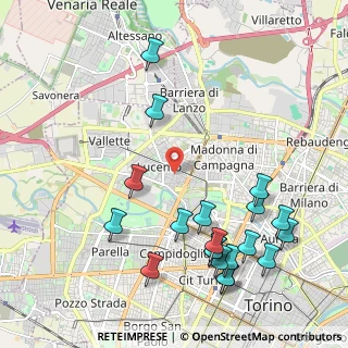 Mappa Via Borgomasino, 10149 Torino TO, Italia (2.5095)