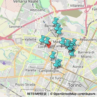 Mappa Via Borgomasino, 10149 Torino TO, Italia (1.56067)