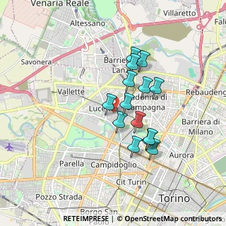 Mappa Via Borgomasino, 10149 Torino TO, Italia (1.39)