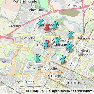 Mappa Via Borgomasino, 10149 Torino TO, Italia (1.62455)
