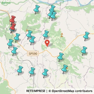 Mappa Via case bava, 15020 Murisengo AL, Italia (5.7105)