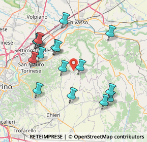 Mappa , 10090 Sciolze TO, Italia (7.87125)