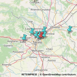 Mappa Via Sandigliano, 10155 Torino TO, Italia (13.48636)