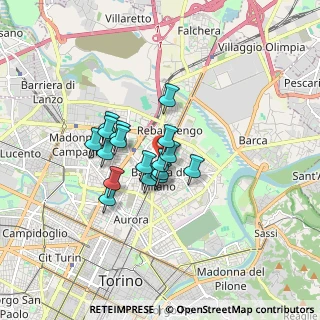 Mappa Via Sandigliano, 10155 Torino TO, Italia (1.15941)