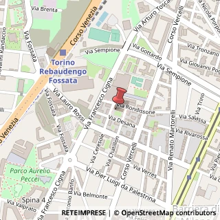 Mappa Via Chatillon, 41, 10155 Torino, Torino (Piemonte)