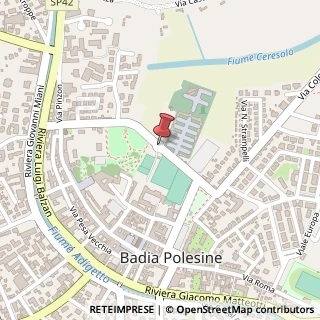 Mappa Via migliorini g. b. 563, 45021 Badia Polesine, Rovigo (Veneto)
