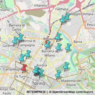 Mappa Via Rondissone, 10155 Torino TO, Italia (2.38294)