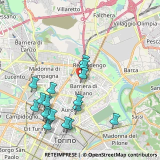 Mappa Via Rondissone, 10155 Torino TO, Italia (2.30353)