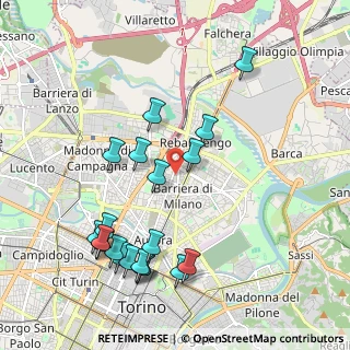 Mappa Via Rondissone, 10155 Torino TO, Italia (2.236)