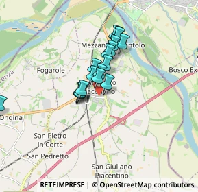 Mappa Via Roma, 29010 Castelvetro Piacentino PC, Italia (1.5455)