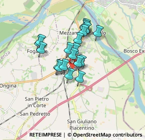 Mappa Via Roma, 29010 Castelvetro Piacentino PC, Italia (1.2555)