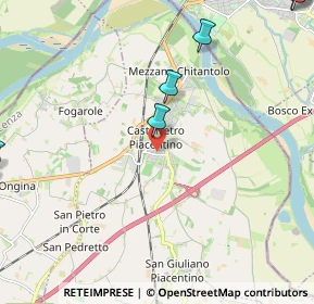 Mappa Via Roma, 29010 Castelvetro Piacentino PC, Italia (4.096)