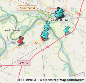 Mappa Via Roma, 29010 Castelvetro Piacentino PC, Italia (4.0865)