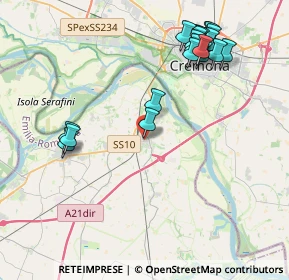 Mappa Via Roma, 29010 Castelvetro Piacentino PC, Italia (4.5845)