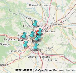 Mappa Corso Giulio Cesare, 10100 Torino TO, Italia (15.22364)