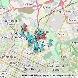 Mappa Piazza Martiri, 10043 Orbassano TO, Italia (1.13889)