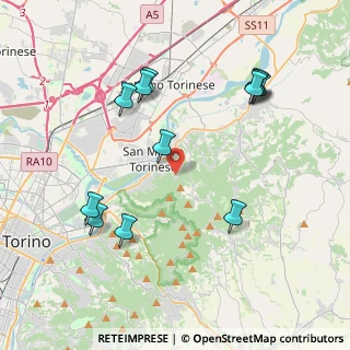 Mappa Via Sestriere, 10099 San Mauro Torinese TO, Italia (4.33333)