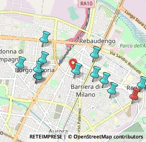 Mappa 10155 Torino TO, Italia (1.05077)