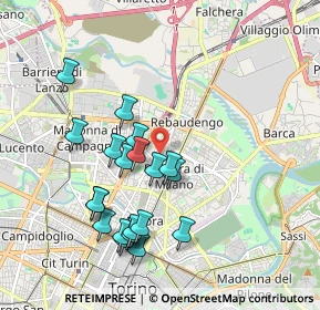 Mappa 10155 Torino TO, Italia (1.8795)