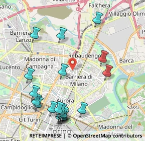 Mappa 10155 Torino TO, Italia (2.526)