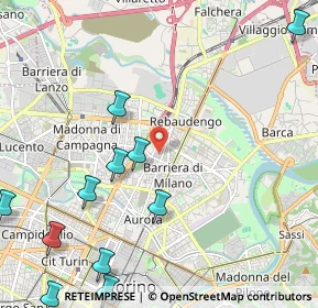 Mappa 10155 Torino TO, Italia (2.92909)