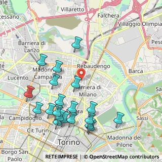 Mappa 10155 Torino TO, Italia (2.366)