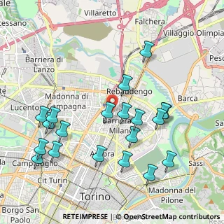 Mappa 10155 Torino TO, Italia (2.1995)
