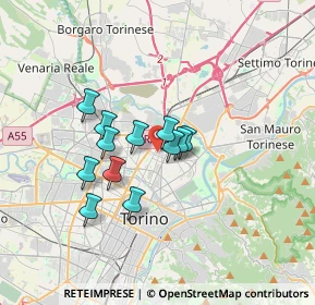Mappa 10155 Torino TO, Italia (2.51833)