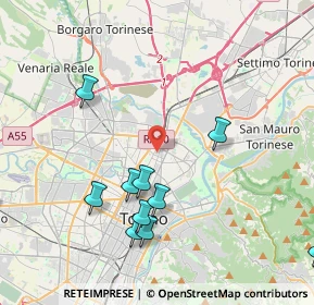 Mappa 10155 Torino TO, Italia (5.2525)
