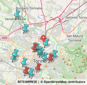 Mappa 10155 Torino TO, Italia (4.38813)