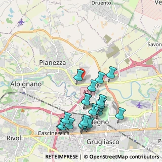 Mappa Via Vercelli, 10044 Pianezza TO, Italia (2.131)