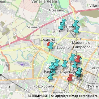 Mappa Presso Polisportiva Campus, 10151 Torino TO, Italia (2.45684)