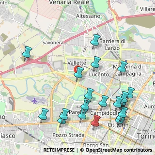 Mappa Presso Polisportiva Campus, 10151 Torino TO, Italia (2.5585)