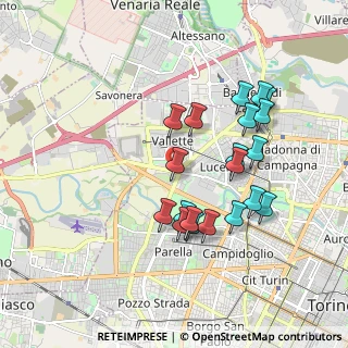 Mappa Presso Polisportiva Campus, 10151 Torino TO, Italia (1.745)