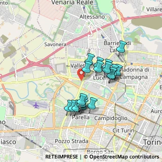 Mappa Presso Polisportiva Campus, 10151 Torino TO, Italia (1.5045)