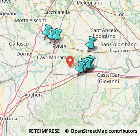 Mappa 27041 Casanova Lonati PV, Italia (9.19)